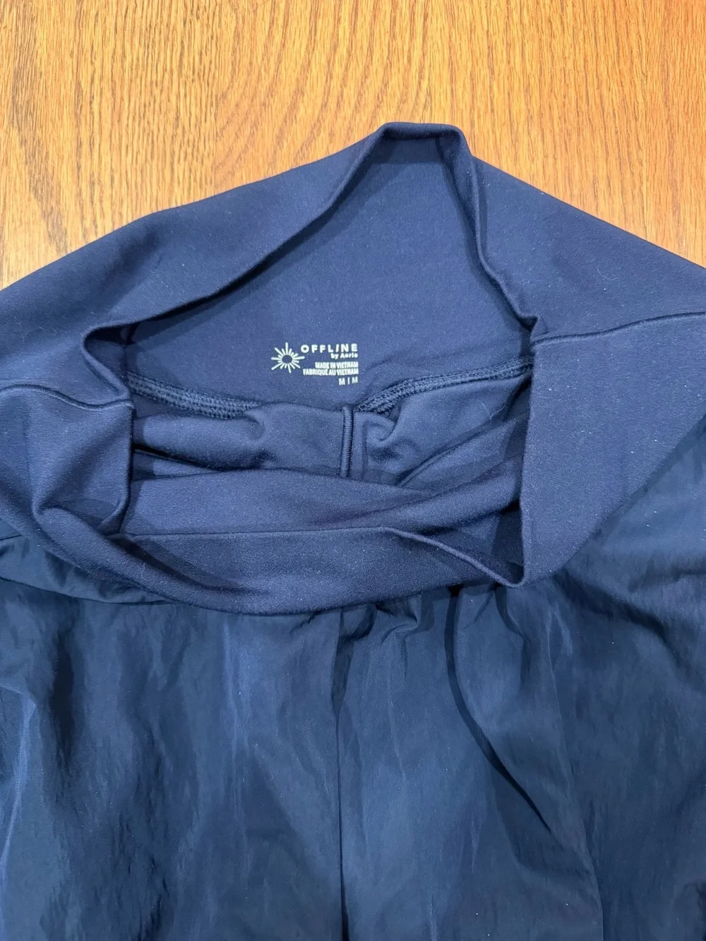 Women's Navy Bubble Skort